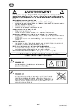 Предварительный просмотр 47 страницы ESAB ET 17 Instruction Manual