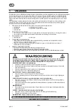 Предварительный просмотр 54 страницы ESAB ET 17 Instruction Manual