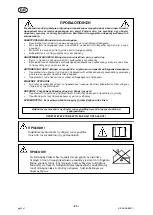 Предварительный просмотр 83 страницы ESAB ET 17 Instruction Manual