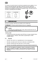 Предварительный просмотр 130 страницы ESAB ET 17 Instruction Manual