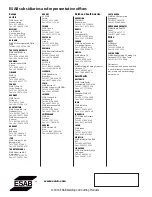 Предварительный просмотр 52 страницы ESAB ET 201i DC Operating Manual