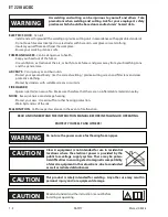 Предварительный просмотр 8 страницы ESAB ET 220i AC/DC Operating Manual