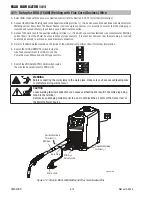 Предварительный просмотр 34 страницы ESAB fabricator 141i Service Manual