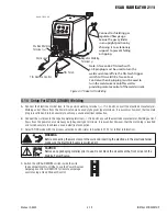 Предварительный просмотр 39 страницы ESAB fabricator 211i Service Manual