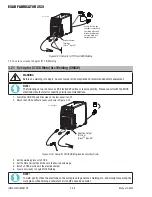 Preview for 38 page of ESAB Fabricator 252i Operating Manual