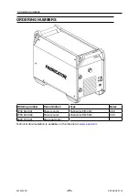 Предварительный просмотр 26 страницы ESAB Fabricator EM 400i Instruction Manual