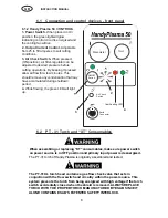 Предварительный просмотр 10 страницы ESAB HandyPlasma 50 Instruction Manual