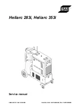 ESAB Heliarc 283i AC/DC Service Manual предпросмотр