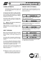 Предварительный просмотр 5 страницы ESAB KHM 190 HS Instruction Manual