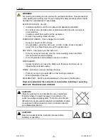 Предварительный просмотр 5 страницы ESAB LAF 1601 Instruction Manual