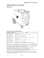 Предварительный просмотр 55 страницы ESAB LAW 400 Service Manual