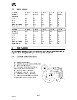 Предварительный просмотр 8 страницы ESAB LAW 420 Instruction Manual