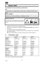 Предварительный просмотр 6 страницы ESAB LHF 400 Instruction Manual