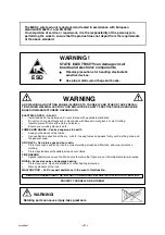 Предварительный просмотр 3 страницы ESAB MEK 4 Service Manual