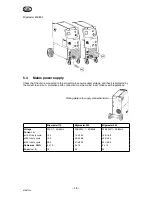 Предварительный просмотр 11 страницы ESAB Migmaster 173 Instruction Manual