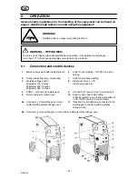 Предварительный просмотр 12 страницы ESAB Migmaster 173 Instruction Manual