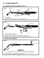 Предварительный просмотр 6 страницы ESAB MT-450W Instruction Manual