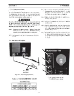 Предварительный просмотр 19 страницы ESAB MultiMaster 160 Instruction Manual