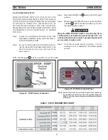 Предварительный просмотр 33 страницы ESAB Multimaster-260 Installation And Operation Manual