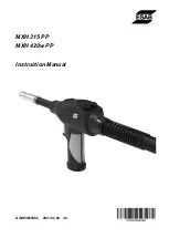 ESAB MXH 315 PP Instruction Manual предпросмотр