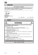 Preview for 4 page of ESAB OCE 2H Instruction Manual