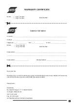 Предварительный просмотр 21 страницы ESAB Origo Arc 426 User Manual And Spare Parts