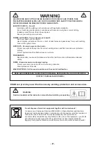 Предварительный просмотр 21 страницы ESAB Origo Feed 304N P4 Manual