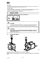 Предварительный просмотр 6 страницы ESAB Origo M11 Feed 302 Instruction Manual