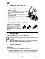 Предварительный просмотр 13 страницы ESAB Origo M13 Feed 304 Instruction Manual