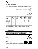 Предварительный просмотр 10 страницы ESAB Origo Mag C140 Instruction Manual