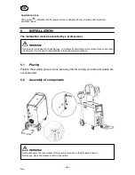 Предварительный просмотр 6 страницы ESAB Origo Mig 320 Instruction Manual