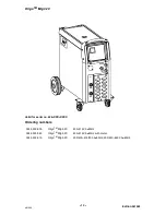 Предварительный просмотр 13 страницы ESAB Origo Mig 320 Instruction Manual