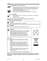 Preview for 6 page of ESAB Origo Tig 4300iw AC/DC Instruction Manual