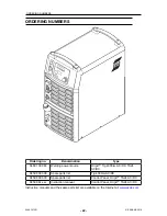 Preview for 22 page of ESAB Origo Tig 4300iw AC/DC Instruction Manual