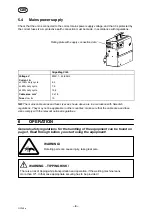 Предварительный просмотр 8 страницы ESAB OrigoMag C140 Instruction Manual