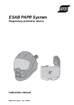 ESAB PAPR System Instruction Manual preview