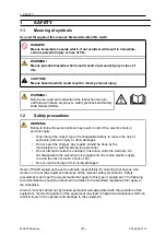 Preview for 4 page of ESAB PAPR System Instruction Manual