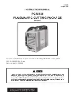 ESAB PCM-50i Instruction Manual предпросмотр