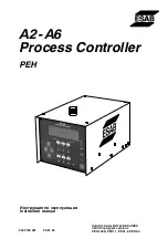 Предварительный просмотр 1 страницы ESAB PEH A2 Instruction Manual