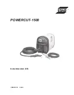 Preview for 7 page of ESAB POWERCUT-1500 Instruction Manual