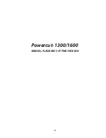 Preview for 103 page of ESAB Powercut-1600 Instruction Manual