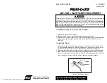 ESAB PREST-O-LITE Instructions preview