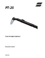 Предварительный просмотр 221 страницы ESAB PT-25 Instruction Manual