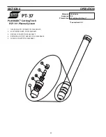 Preview for 52 page of ESAB PT-37 Instruction Manual