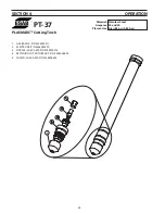 Preview for 54 page of ESAB PT-37 Instruction Manual