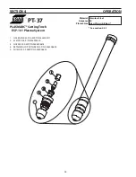 Preview for 56 page of ESAB PT-37 Instruction Manual