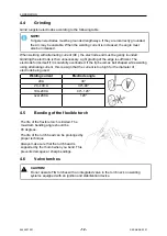 Preview for 12 page of ESAB SR-B 17 Instruction Manual