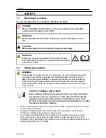 Preview for 3 page of ESAB Warrior 400i CC Instruction Manual