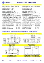 Предварительный просмотр 3 страницы Esam E1200 User Manual