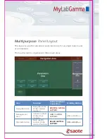 Предварительный просмотр 9 страницы Esaote MyLabGamma Quick Reference Manual